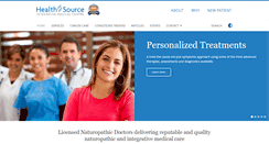 Desktop Screenshot of healthsourceimc.com